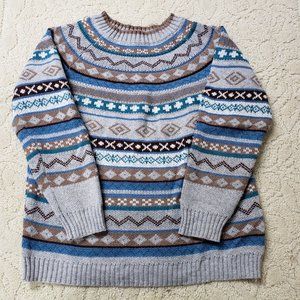Scandinavian Crew Neck Sweater SzXL